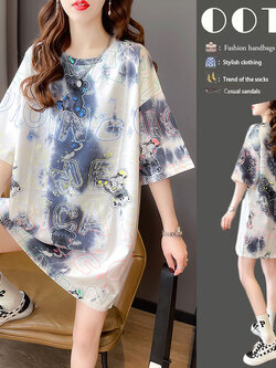 เสื้อยืดคนอ้วนแบบโอเวอร์ไซส์แบบ ulzzang fashion สนใจทักแชท