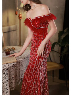 ชุดราตรี ชุดราตรีสวยหรู แบบ ทันสมัย Evening dress