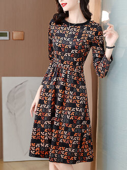 เดรสวัยผู้ใหญ่40-60ปี เดรสคุณแม่ ชุดเดรสทำงานวัยผู้ใหญ่ แบรนด์ MAMA DRESS