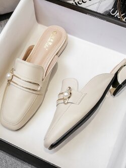 รองเท้าคัทชูผู้หญิง รองเท้าส้นแบนผู้หญิง