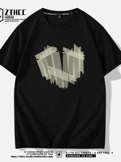 เสื้อยืดผู้ชายอ้วน S-6XLน้ำหนักผู้สวม40-135กิโลกรัมใส่ได้ ส่งฟรี