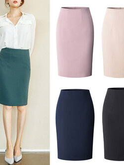 กระโปรงยาว กระโปรงยาวทรงเอ กระโปรงทำงาน