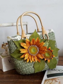 กระเป๋าสานเก๋ๆ กระเป๋าสานสวยๆน่ารัก