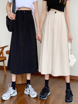 กระโปรงยาว กระโปรงยาวทรงเอ กระโปรงทำงาน