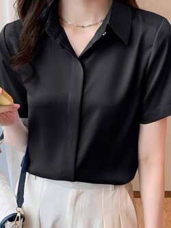 เสื้อสีดำสุภาพ เรียบหรู ดูดี เหมาะกับทุกโอกาส | เสื้อผู้หญิงสุภาพ