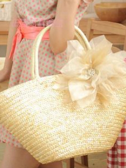 กระเป๋าสานเก๋ๆ กระเป๋าสานสวยๆน่ารัก