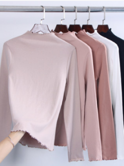 เสื้อยืดคอตตอนเรียบหรู