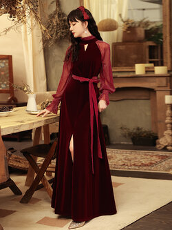 ชุดราตรี ชุดราตรีสวยหรู แบบ ทันสมัย Evening dress