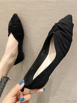 รองเท้าคัทชูผู้หญิง รองเท้าส้นแบนผู้หญิง