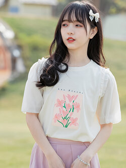 เสื้อผ้าวัยรุ่นเกาหลี เสื้อยืดวัยรุ่นผู้หญิง มีขนาด S M L XL