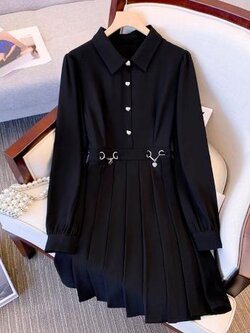 เดรสสีดำสุภาพ เรียบหรู ดูดี เหมาะกับทุกโอกาส | เดรสผู้หญิงแฟชั่นสุภาพ