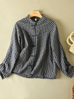 เสื้อลินิน เสื้อผ้าฝ้ายลินิน เสื้อเชิ้ตผ้าลินิน