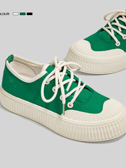 รองเท้าผ้าใบ ผู้หญิง รองเท้าผ้าใบวัยรุ่น แบรนด์ RENBEN