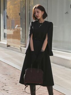 เดรสสีดำสุภาพ เรียบหรู ดูดี เหมาะกับทุกโอกาส | เดรสผู้หญิงแฟชั่นสุภาพ