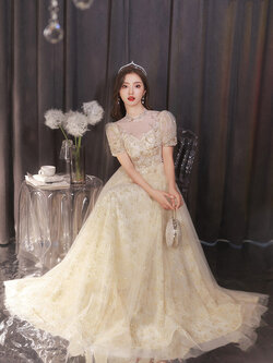 ชุดราตรี ชุดราตรีสวยหรู แบบ ทันสมัย Evening dress