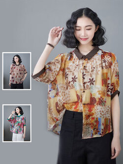 เสื้อลินิน เสื้อผ้าฝ้ายลินิน เสื้อเชิ้ตผ้าลินิน