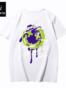 เสื้อยืดผู้ชายอ้วน S-6XL น้ำหนักผู้สวม 50-135 กิโลกรัม