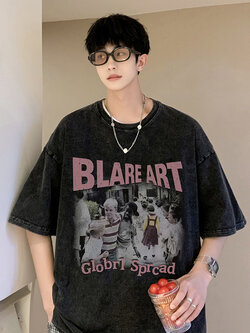 เสื้อยืดผู้ชายอ้วน S-5XL(อกเสื้อ39-51นิ้ว)