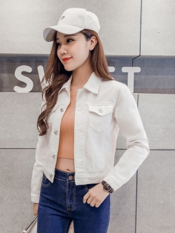 JY22668#ยีนส์ผู้หญิงเทห์ๆ*ช่วงอก*S:84/M:88/L:92/XL:96/2XL:100/3XL:104/4XL:108เซนติเมตร(33/34/36/37/39/40/42นิ้ว)