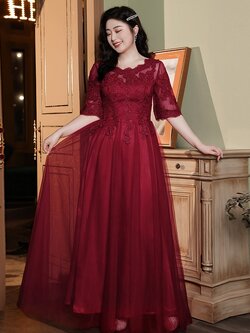 ชุดราตรีคนอ้วน ชุดราตรีไซส์ใหญ่ สาวอวบ ชุดราตรีสาวอวบ ชุดออกงานสาวอวบ ชุดออกงานคนอ้วน