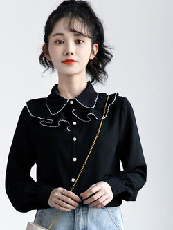 เสื้อสีดำสุภาพ เรียบหรู ดูดี เหมาะกับทุกโอกาส | เสื้อผู้หญิงสุภาพ