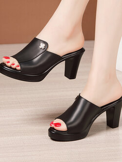 รองเท้าส้นสูงผู้หญิง รองเท้าส้นสูงรัดส้นผู้หญิง ส้นสูงนำเข้า ส้นสูงสวยหรู By Fashion Shoes Cabinat