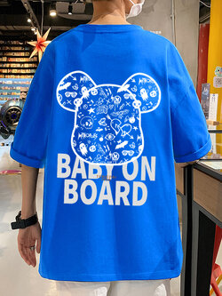 เสื้อยืดผู้ชายอ้วน XL-5XL อกเสื้อ40-52 นิ้ว