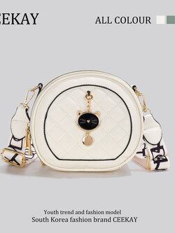 กระเป๋าสะพายข้างเกาหลี กระเป๋าผู้หญิงแบรนด์ CEEKEY