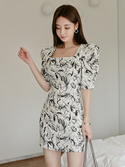 ชุดเดรสแฟชั่น เดรสเกาหลี BY Shacos Brand