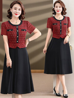 เสื้อผ้าคุณแม่วัย 60 เสื้อคนแก่ผู้หญิงวัย60