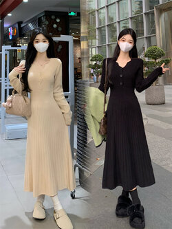 เดรสสาวอวบ มีไซส์ L-4XLอกเสื้อ 38-47 นิ้ว ใส่ได้ทั้งสาวหุ่นดีน่ารักจนถึงสาวอวบพลัสไซส์ จัดส่งฟรี! ทักแชทสั่งซื้อ