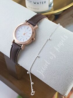 สร้อยข้อมือเงินแท้ S925 รุ่น Bells สร้อยกลมแต่งกระพรวน(ไม่มีเสียง) สีเงิน เงินแท้ทั้งชิ้น silver925