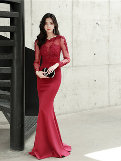 ชุดราตรี ชุดราตรีสวยหรู แบบ ทันสมัย Evening dress