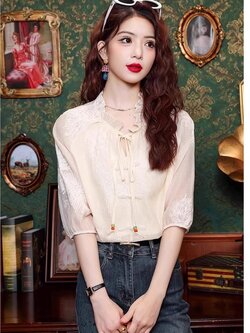 เสื้อเชิ้ตผู้หญิงใส่ทํางาน 390 บาทต่อชิ้น ฟรีค่าจัดส่ง