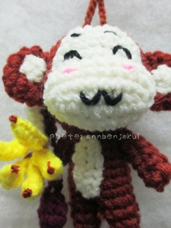 ที่ห้อยกระเป๋าลิง ขนาด4 นิ้ว