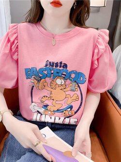 เสื้อยืดวัยรุ่นน่ารักๆ เสื้อวัยรุ่นแขนสั้น เสื้อผ้าวัยรุ่นเกาหลี แบรนด์ Wiyike