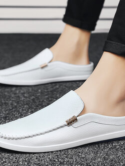 รองเท้าหนังผู้ชาย มีไซส์39-44 รองเท้าโลฟเฟอร์ชาย Slip-On Shoes