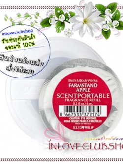 Bath & Body Works - Slatkin & Co / Scentportable Refill 6 ml. (Farmstand Apple) *แนะนำ