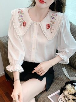 เสื้อลูกไม้สวยๆ เสื้อลูกไม้ เสื้อลูกไม้แฟชั่น BY MIRI