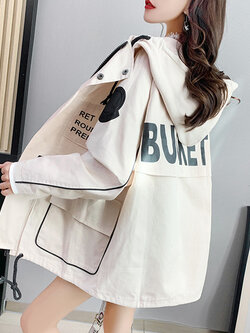 แจ็กเก็ตวัยรุ่น เสื้อคลุมแจ็คเก็ตผู้หญิง เสื้อแจ็คเก็ตกันหนาว