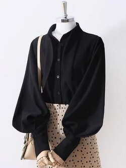 เสื้อสีดำสุภาพ เรียบหรู ดูดี เหมาะกับทุกโอกาส | เสื้อผู้หญิงสุภาพ