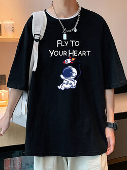 เสื้อยืดผู้ชายอ้วน M-5XL