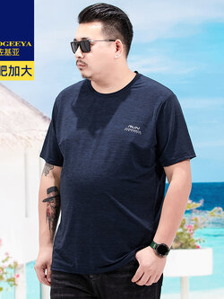 เสื้อยืดผู้ชายอ้วน XL-8XL น้ำหนักผู้สวม 60-150 กิโลกรัม