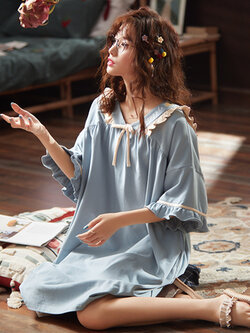 ชุดนอนน่ารัก ชุดอยู่บ้านใส่สบายน่ารักๆราคาถูก ส่งฟรี