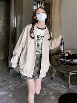 เสื้อโค้ท เสื้อโค้ทกันหนาว เสื้อโค้ทใส่เที่ยวต่างประเทศ ยี่ห้อ: Qianziqian