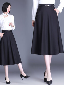 กระโปรงยาว กระโปรงยาวทรงเอ กระโปรงทำงาน