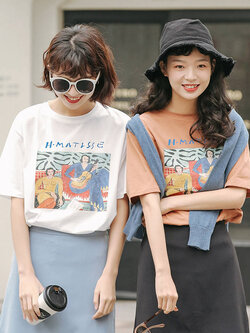 เสื้อยืดวัยรุ่นน่ารักๆ