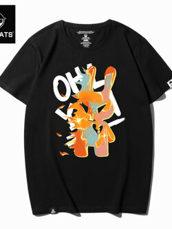 เสื้อยืดผู้ชายอ้วน S-6XL น้ำหนักผู้สวม 50-135 กิโลกรัม