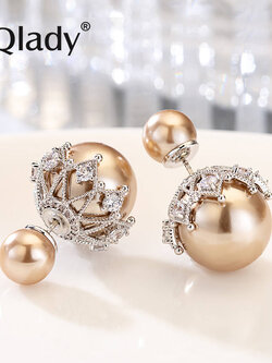 ต่างหู ตุ้มหูแฟชั่น By Qlady