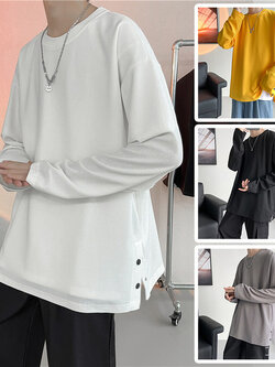 เสื้อยืดผู้ชายอ้วน S-5XL(อกเสื้อ39-51นิ้ว)